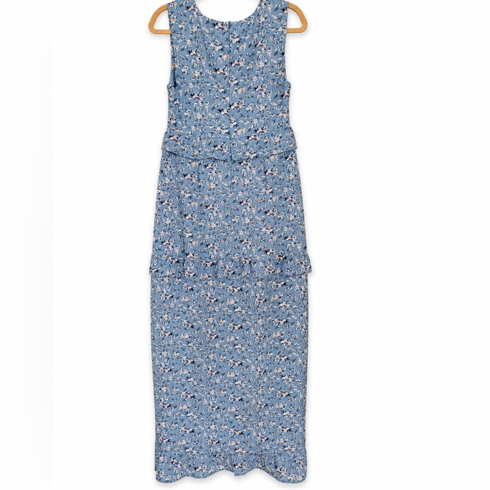 Nightwalker Elsa Maxi Dress Size M Blue Cornflower - Picture 6 of 6